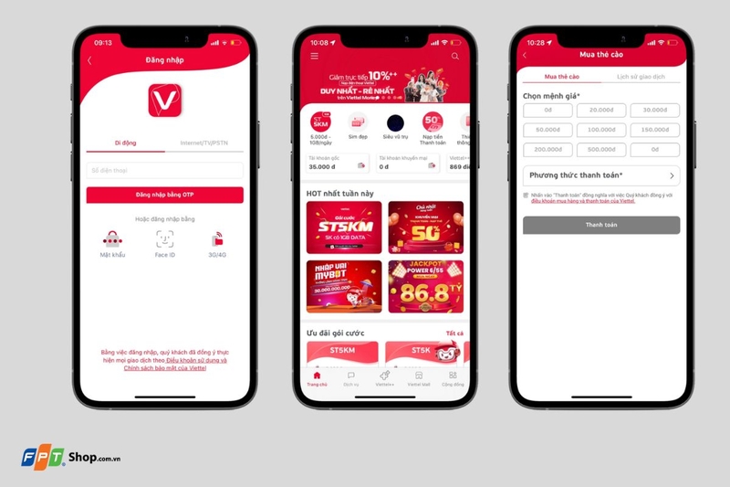 Mua thẻ Viettel online (ảnh 3)