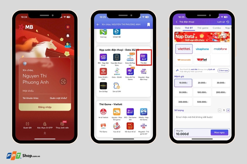 Mua thẻ Viettel online (ảnh 4)