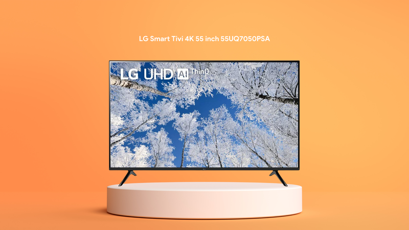 LG Smart Tivi 4K 55 inch 55UQ7050PSA
