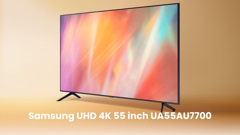 Smart Tivi Samsung UHD 4K UA55AU7700