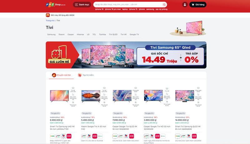 mua tivi ở đâu tại TPHCM ảnh 18