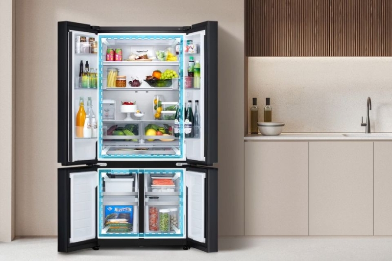 lg inverter multi door 672 lit lfd61blga