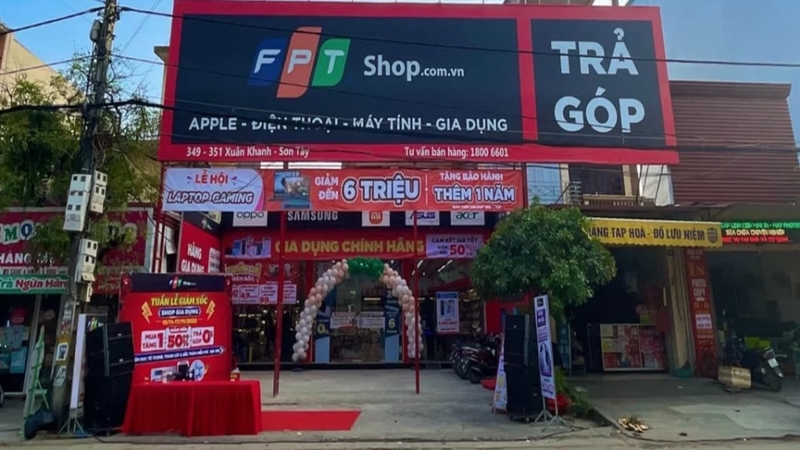 FPT Shop là nơi bán nhiều mặt hàng gia dụng với mức giá khác nhau