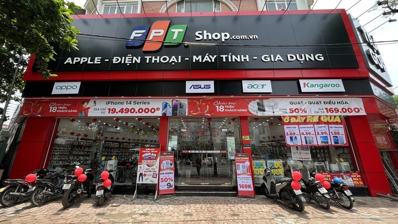 Tại Hà Nội có nhiều chi nhánh của FPT Shop