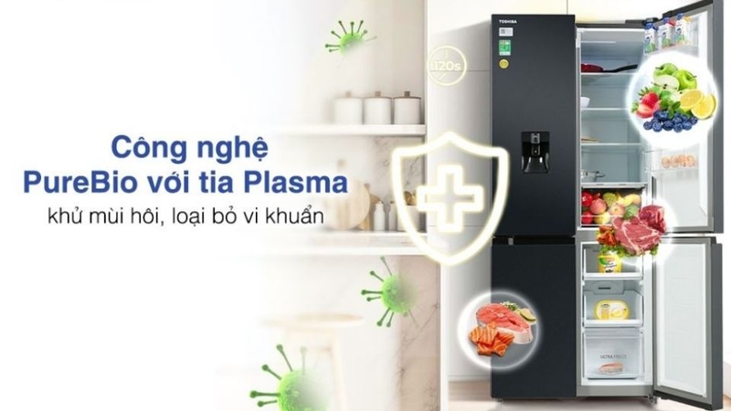 Tủ lạnh Toshiba Inverter 509L GR-RF605WI-PMV(06)-MG