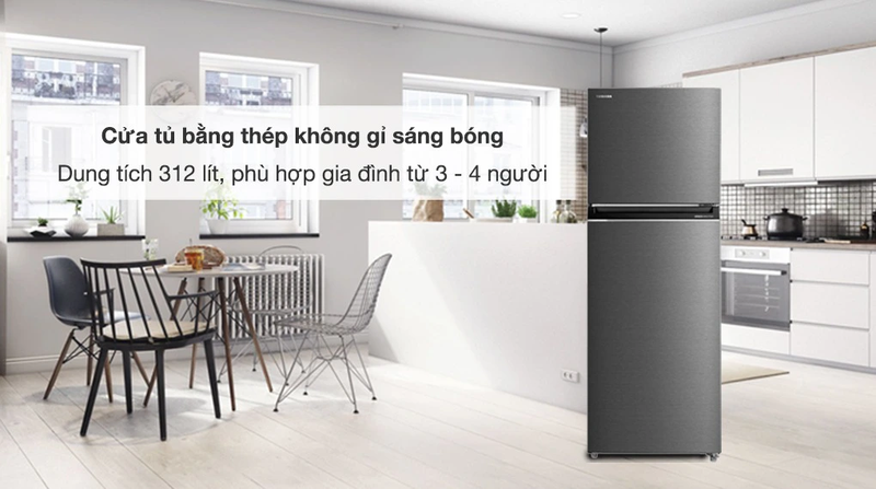 tu lanh toshiba inverter 312 lit