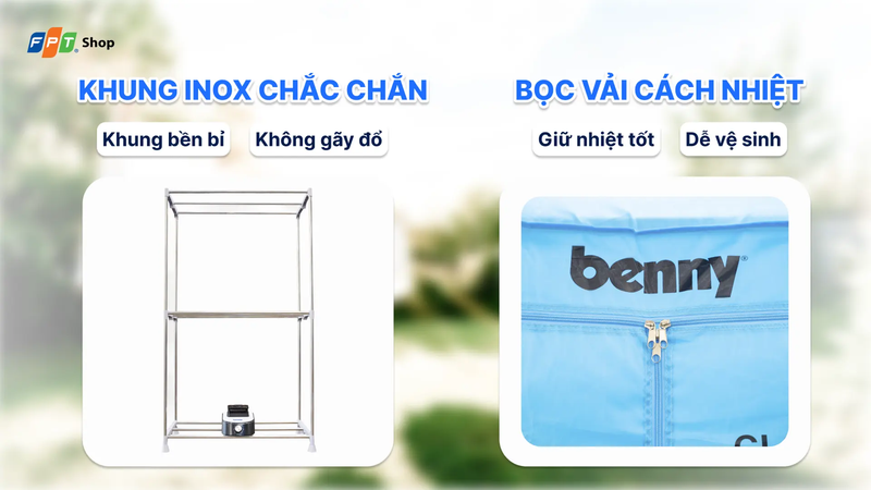 Mua tủ sấy quần áo Benny ở đâu uy tín ảnh 4