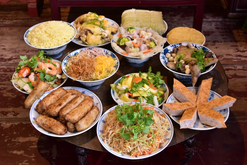 Mực khô xào su hào 1