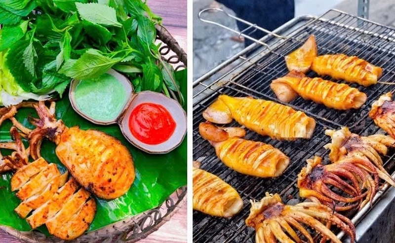 mực lá nướng ảnh 7