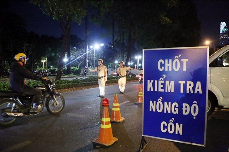 Số điểm bị trừ khi phạm lỗi nồng độ cồn xe máy dưới 0,4