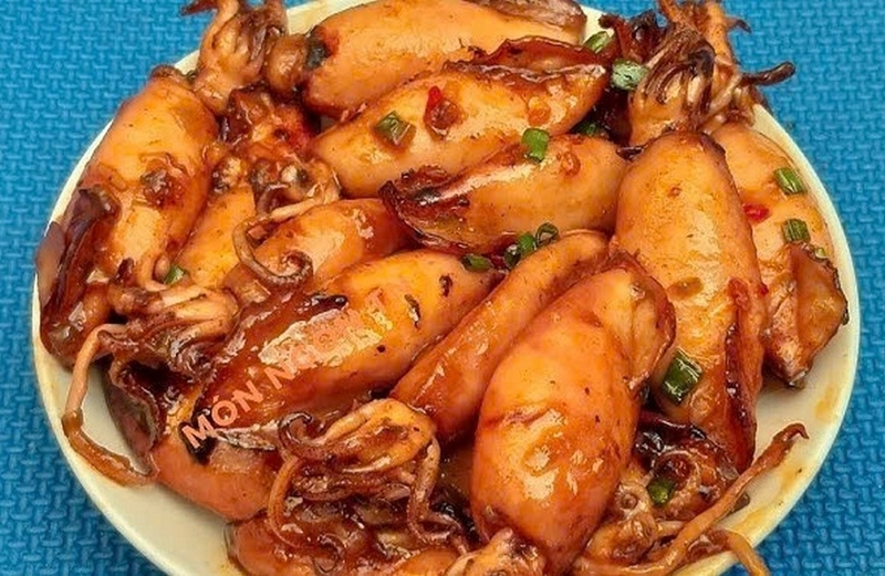 Mực rim mặn ngọt ảnh 6