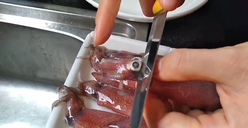 mực trứng hấp gừng hình 5