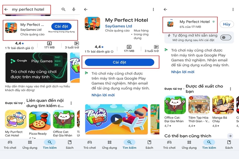 Tải về cho thiết bị Android (điện thoại, máy tính bảng)