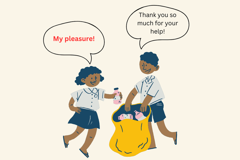 “My pleasure“ là gì?