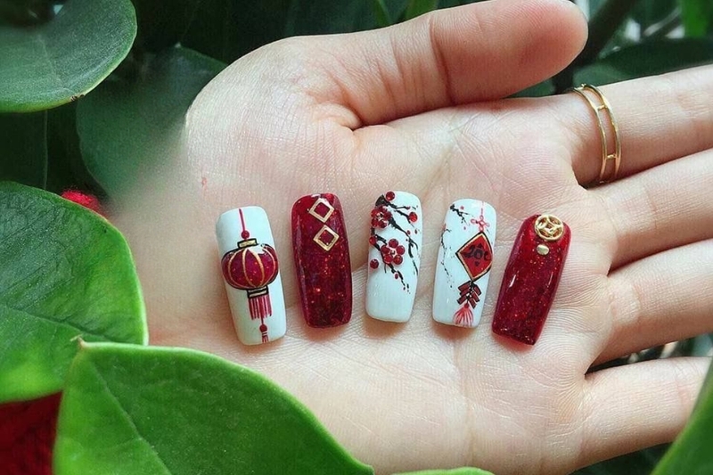 Nail Tết 25
