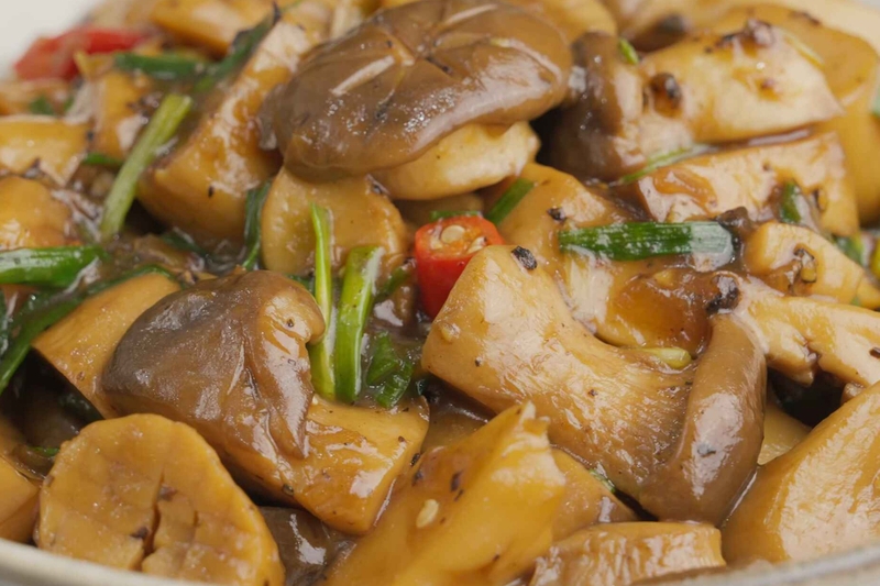 nấm đùi gà kho tiêu hình 11