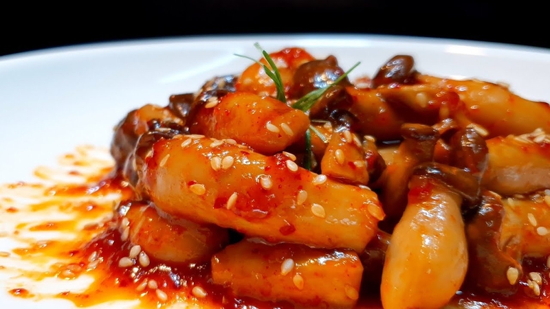 Nấm đùi gà sốt chua ngọt 3