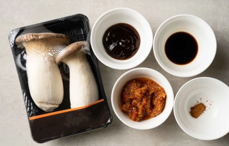 nấm đùi gà sốt sa tế 1