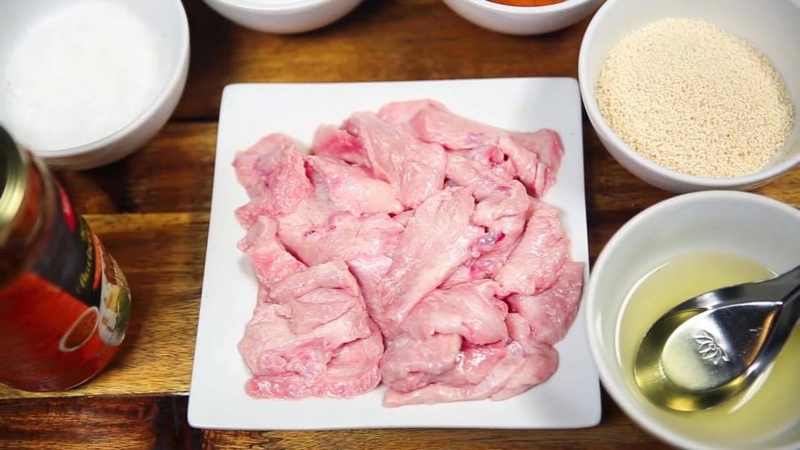 nầm lợn nướng nồi chiên không dầu 3