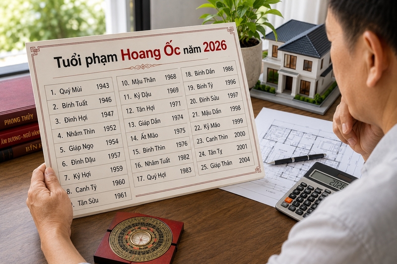 Tuổi phạm Hoang Ốc