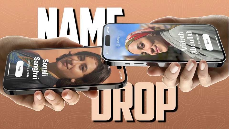 NameDrop là một tính năng hoàn toàn mới của Apple