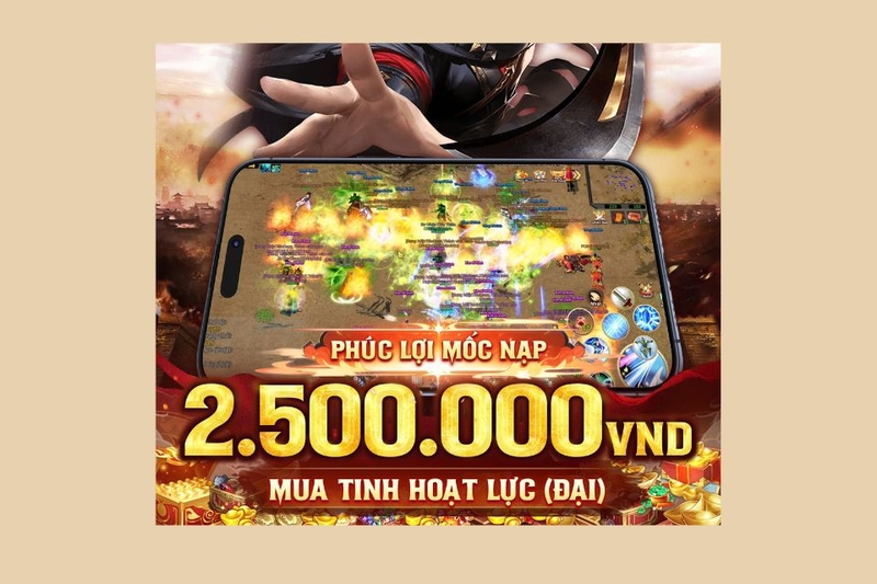 Quà tích lũy mốc nạp (Hoàng Kiếm)