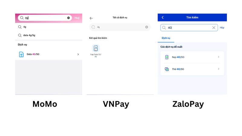 Cách tặng data cho thuê bao khác qua ví điện tử