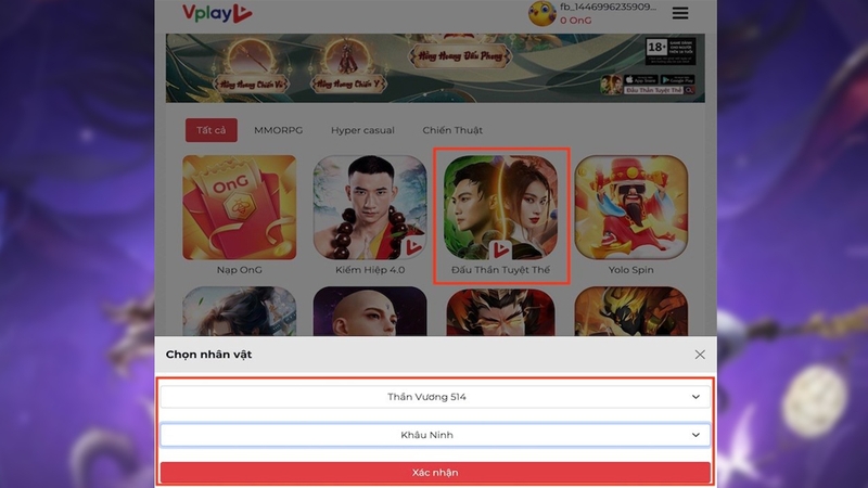 nạp game Đấu Thần Tuyệt Thế hình 5