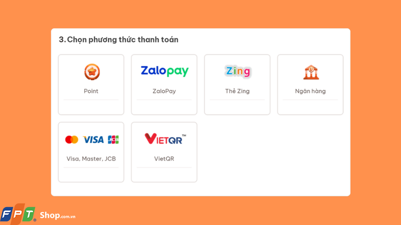 Lựa chọn phương thức thanh toán phù hợp