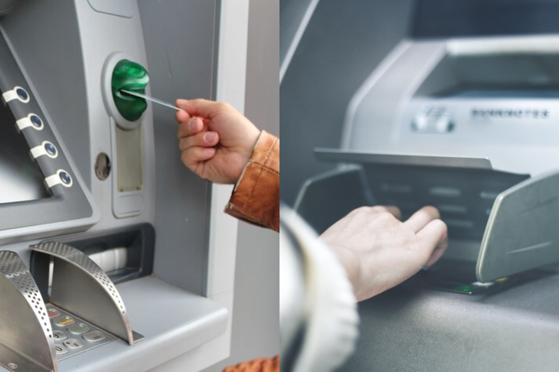 Nạp tiền vào tài khoản ngân hàng bằng cây ATM (1)