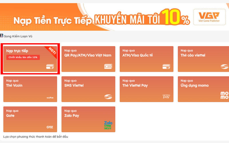 Những lợi ích khi nạp VGP đúng cách