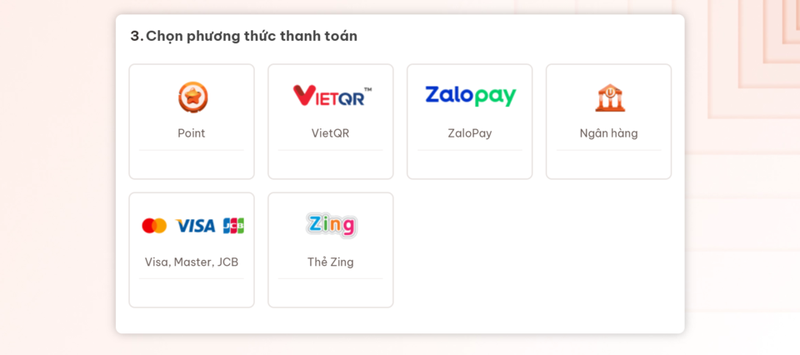 Nạp VlTKM qua VNGGames Shop 3