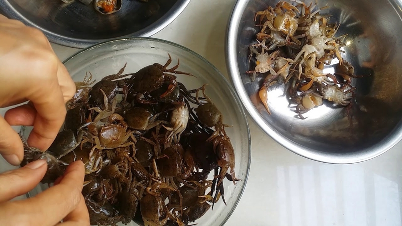 cách nấu canh cua giã tay 4