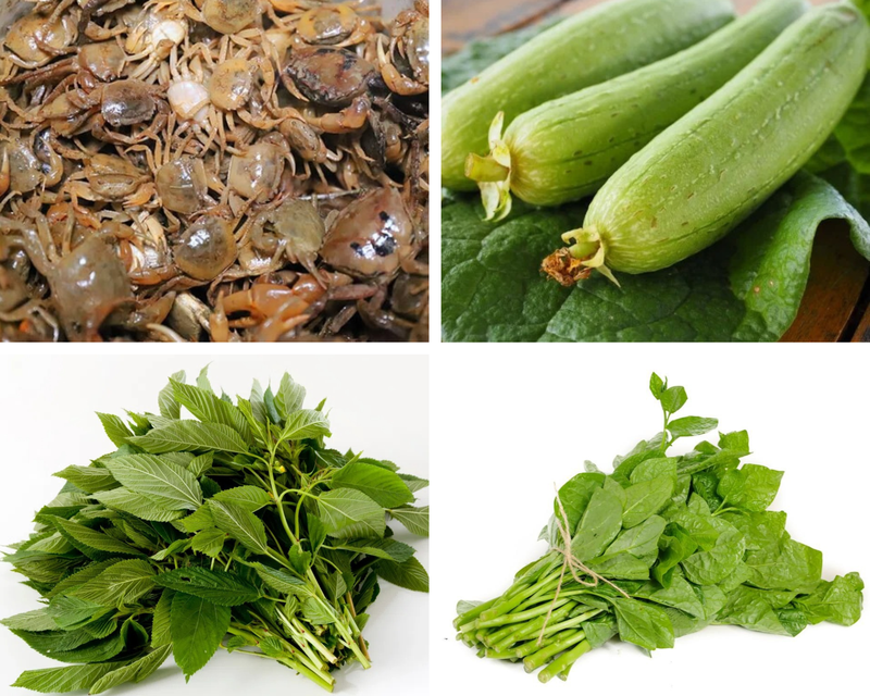 cách nấu canh cua giã tay 1