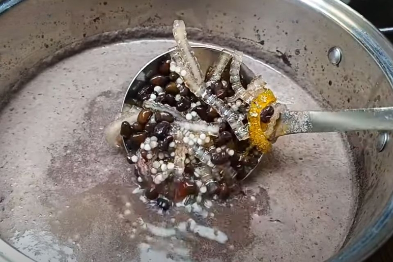 nấu chè cùng bột khoai