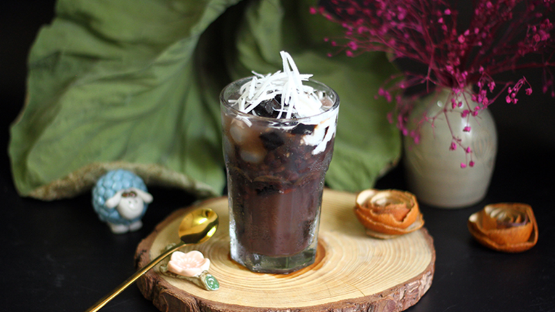 nấu chè đỗ đen bằng nồi cơm điện 1