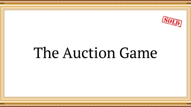 The Auction Game