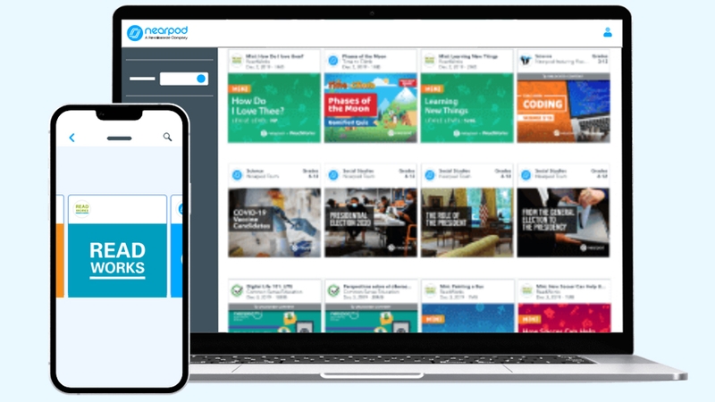 Nearpod hỗ trợ trên nhiều thiết bị