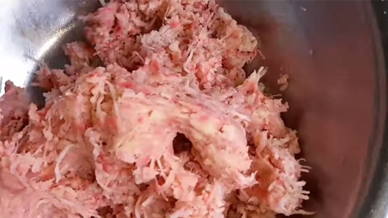 Bước 3: Trộn các nguyên liệu