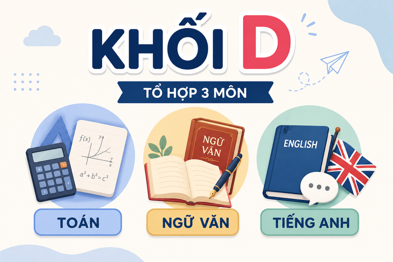 Khối D là gì?
