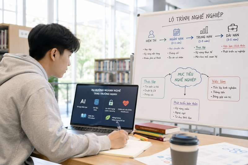 Chọn ngành theo xu hướng có lợi ích gì