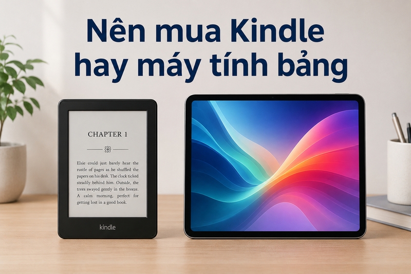 nên mua kindle hay máy tính bảng ảnh 1