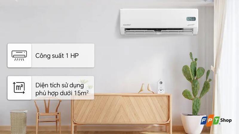 Nên mua máy lạnh 1 HP hay 1.5 HP 3