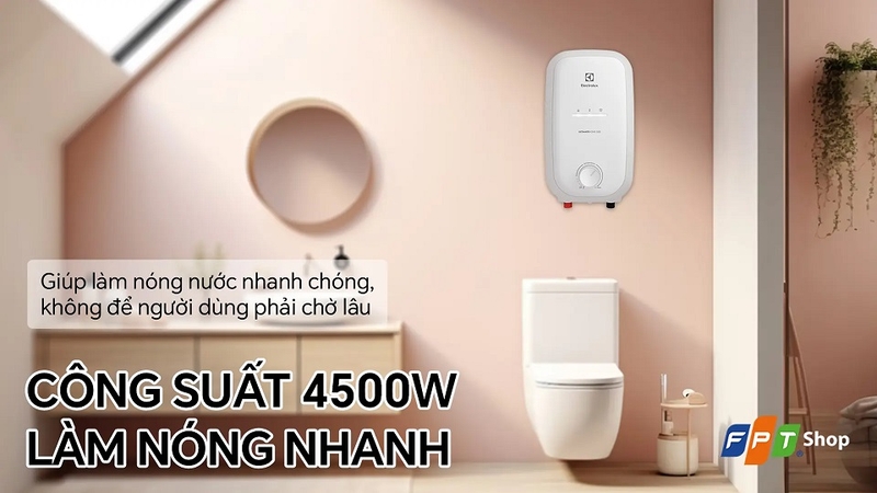 Máy nước nóng trực tiếp