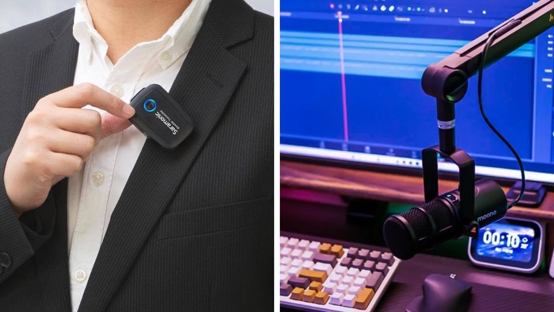 Nên mua micro cài áo hay micro thu âm để bàn? 5