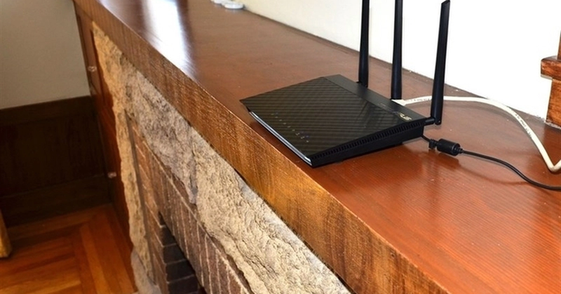Nên đặt router ở nơi thông thoáng