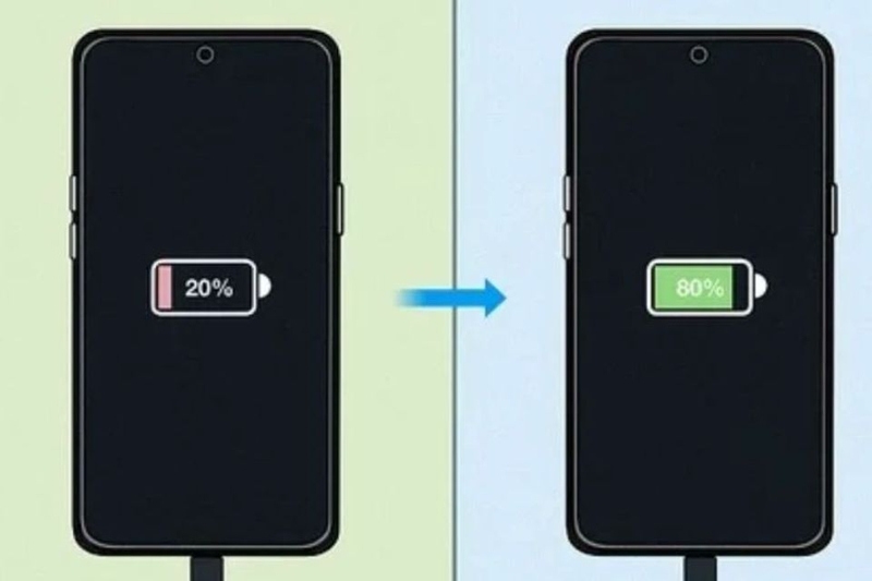 N&ecirc;n sạc pin đến 80 hay 100? C&aacute;ch sạc điện thoại đ&uacute;ng c&aacute;ch