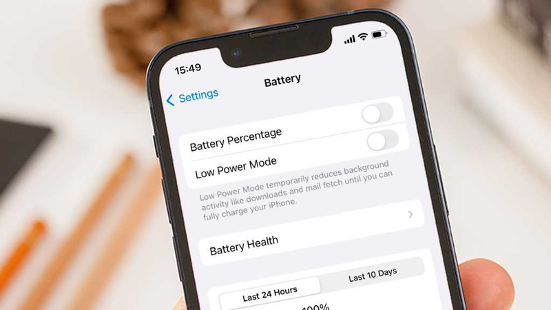 Tận dụng chế độ tiết kiệm pin