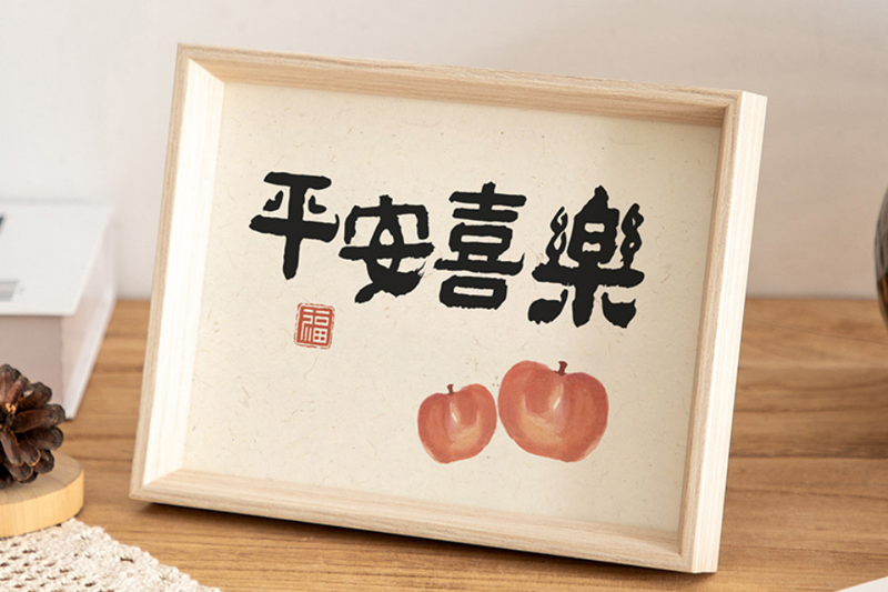 Tranh thư pháp mini để bàn