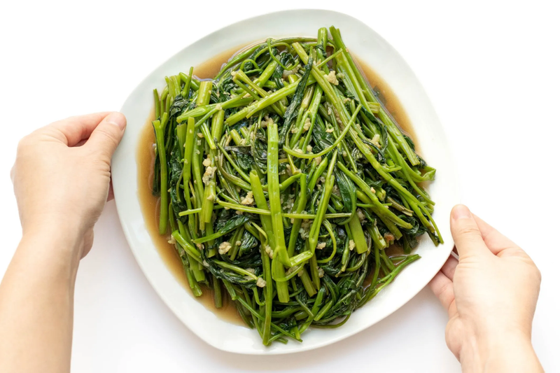 Cách sơ chế ảnh hưởng thế nào đến rau muống